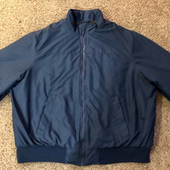 King Size Coat Mens 3XL Used Blue Lined - Picture 3 of 8